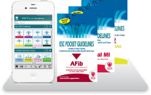 ESC Pocket guidelines sur votre Iphone